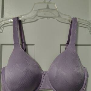 Vanity Fair Lilac Floral Bra
